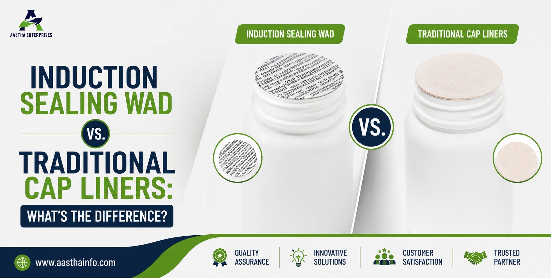 Induction Sealing Wad vs. Traditional Cap Liners: What's the Difference?